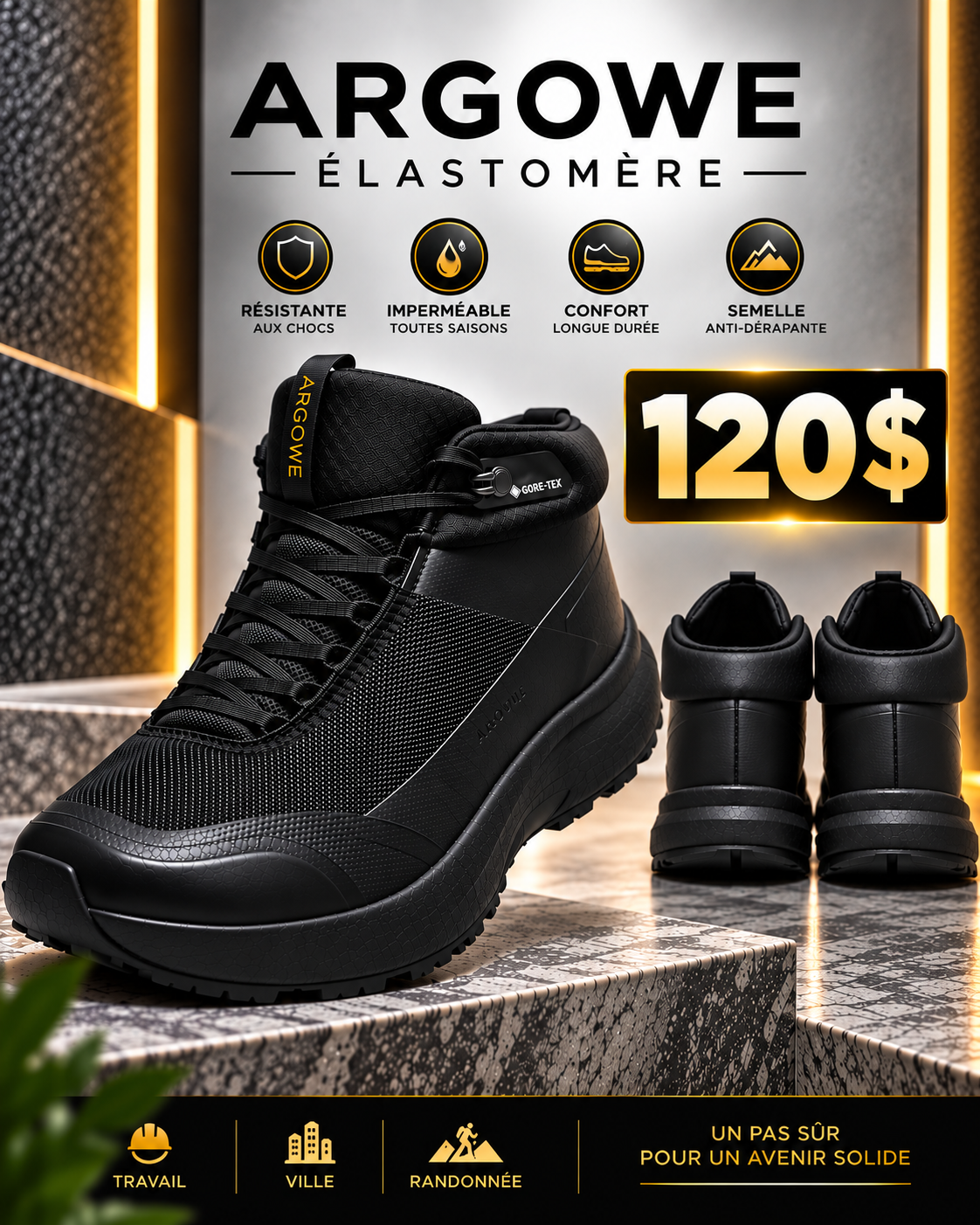 Chaussures élastomère ARGOWE